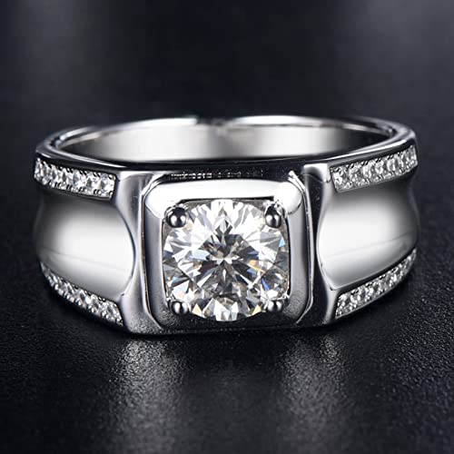 1ct Solitaire Wide Band Style Ring