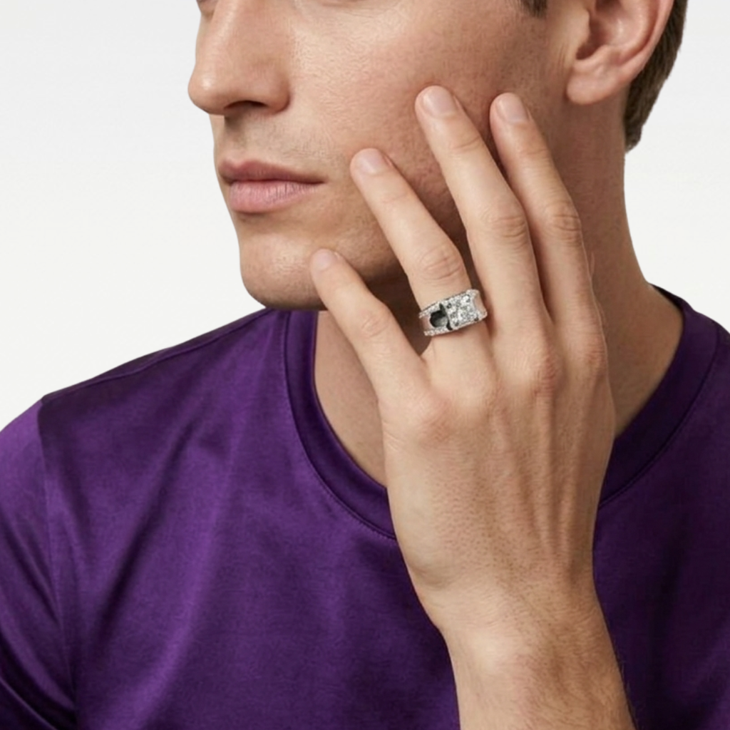 1ct Solitaire Wide Band Style Ring