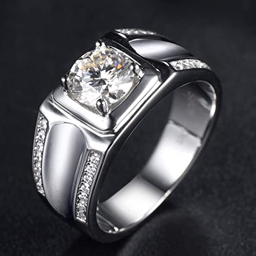 1ct Solitaire Wide Band Style Ring